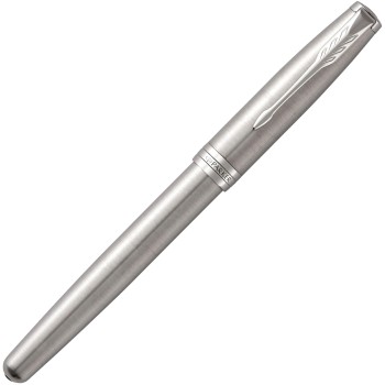 Набор: перьевая ручка + блокнот Parker Parker Sonnet Core F526, Stainless Steel CT (Перо M)
